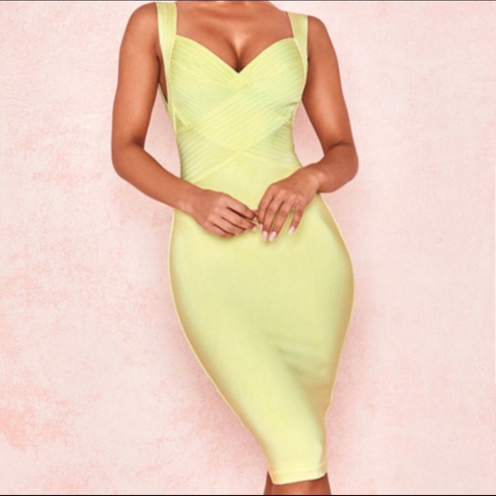 New House of CB Bandage Dress Size Small